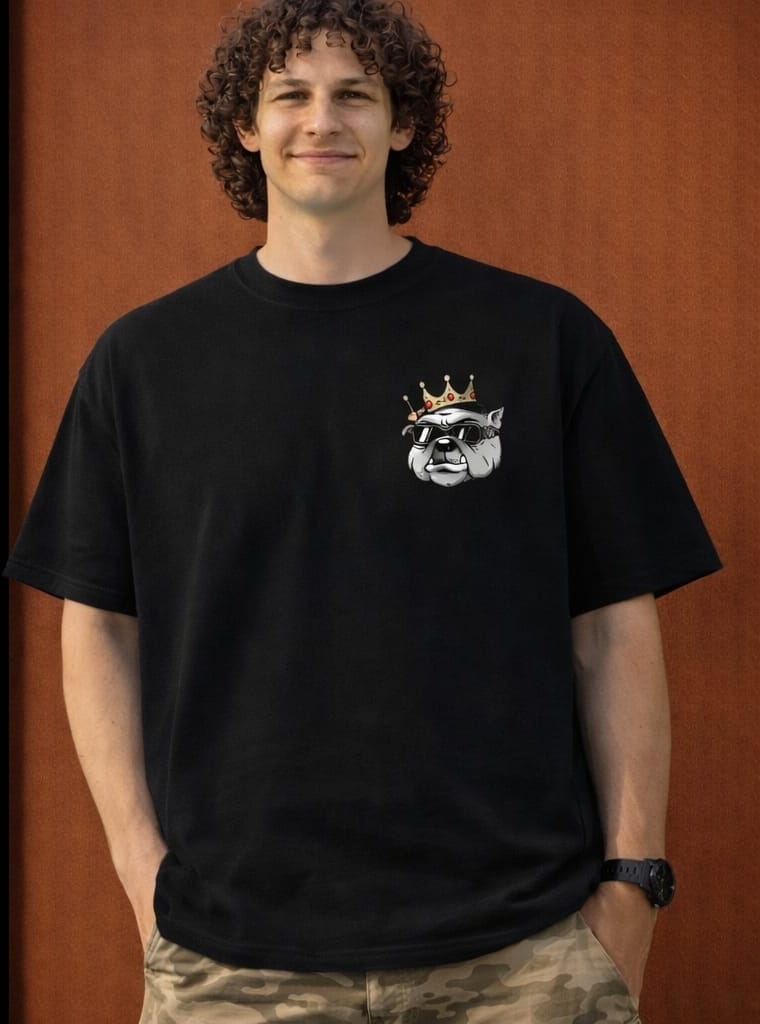 Stylish Heaven For The Big Boss Oversized T-Shirt