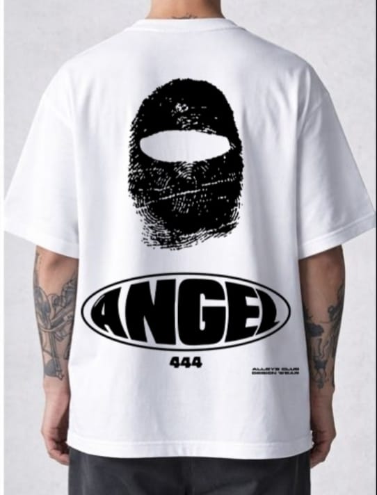 Angel 444 Streetwear Graphic T-Shirt