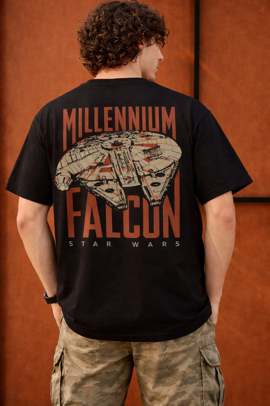Stylish Heaven Millennium Falcon Oversized tshirt