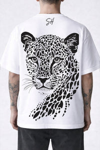 Stylish Heaven Urban Leopard Graphic Tee