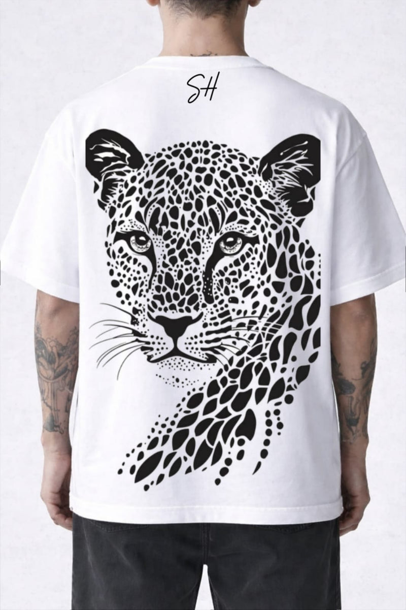 Stylish Heaven Urban Leopard Graphic Tee