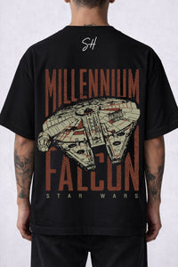 Stylish Heaven Millennium Falcon Oversized tshirt
